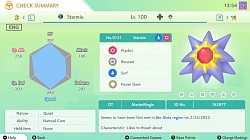 Lvl. 100 Starmie!